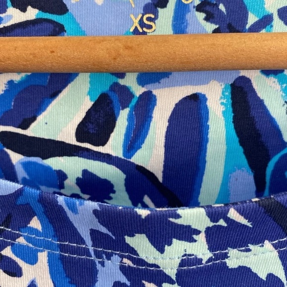 NWT Lilly Pulitzer Hollee Dress Iris Blue XS - Picture 8 of 11